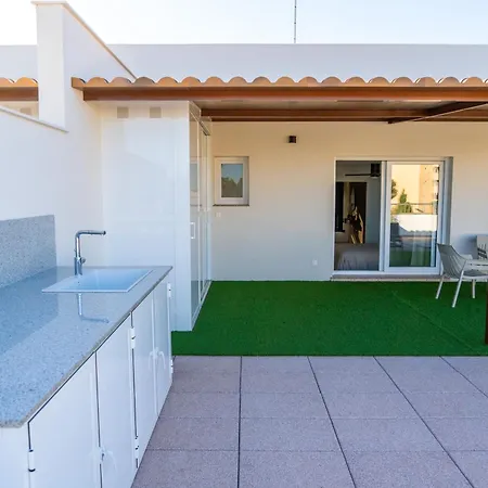 Апартаменты Luxury Penthouse 3 Bedrooms, Large Terrace, Barbecue, Near And Shopping Center - La Zenia *