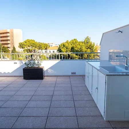 Апартаменты Luxury Penthouse 3 Bedrooms, Large Terrace, Barbecue, Near And Shopping Center - La Zenia